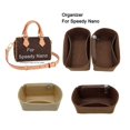thumbnail image 2 of Organizador de bolsos de fieltro, inserto de monedero apto para Speedy Nano, forro de bolsos, moldeador de bolsos, tamaño y color personalizados, 2 of 5
