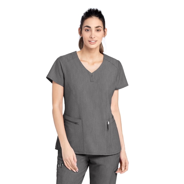 Casaca Médica BARCO Grey's Anatomy Cuello en V 4 Bolsillos Talla Grande