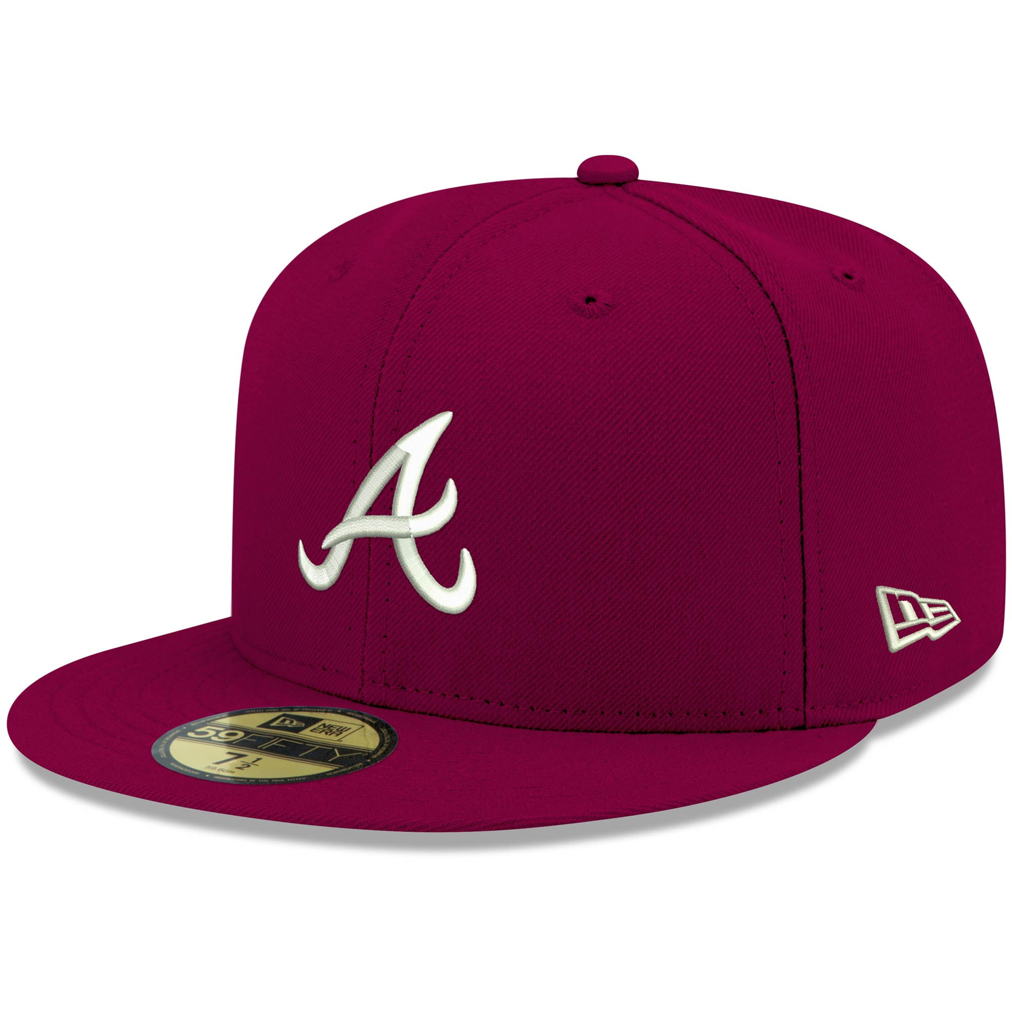 Men's New Era Cardinal Atlanta Braves 