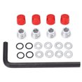 thumbnail image 1 of Juego de 4 tuercas de tornillo para cubo de rueda, aleación de aluminio, tipo desconexión, accesorios de coche con Control remoto para coche RC 1/10 con cubo de rueda de 1,9 pulgadas, 1 of 8