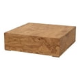 thumbnail image 3 of NASH COFFEE TABLE HONEY BROWN BURL, 3 of 5