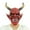 A001- Style A, variant on Scary Halloween Mask Devil Horn Full Latex Mask Halloween for Student Adults Halloween Party Supplies for Themed Events Haunted House Decor 1 Pack
