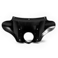 thumbnail image 4 of Krator 15" Tall Blackout Batwing Windshield Headlight Fairing Compatible with Harley Davidson FXDLS Dyna Low Rider S 2016-2017 (Mounting Hardware Required), 4 of 5