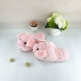 thumbnail image 3 of Warm Slippers Pink Pig Shape Anti-Slip Soft Shoes for Outdoor Indoor Adults, 3 of 6