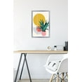 thumbnail image 6 of Abstract Potted Plant Wall Poster, 14.725" x 22.375" Framed, 6 of 6