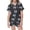 Black*, variant on RUTAYY Girls Pajama Set Elegant Bow Allover Graphic 2 Piece Button Down Top and Shorts Short Sleeve Notch Neck Kids Relaxed Night Outfit Purple
