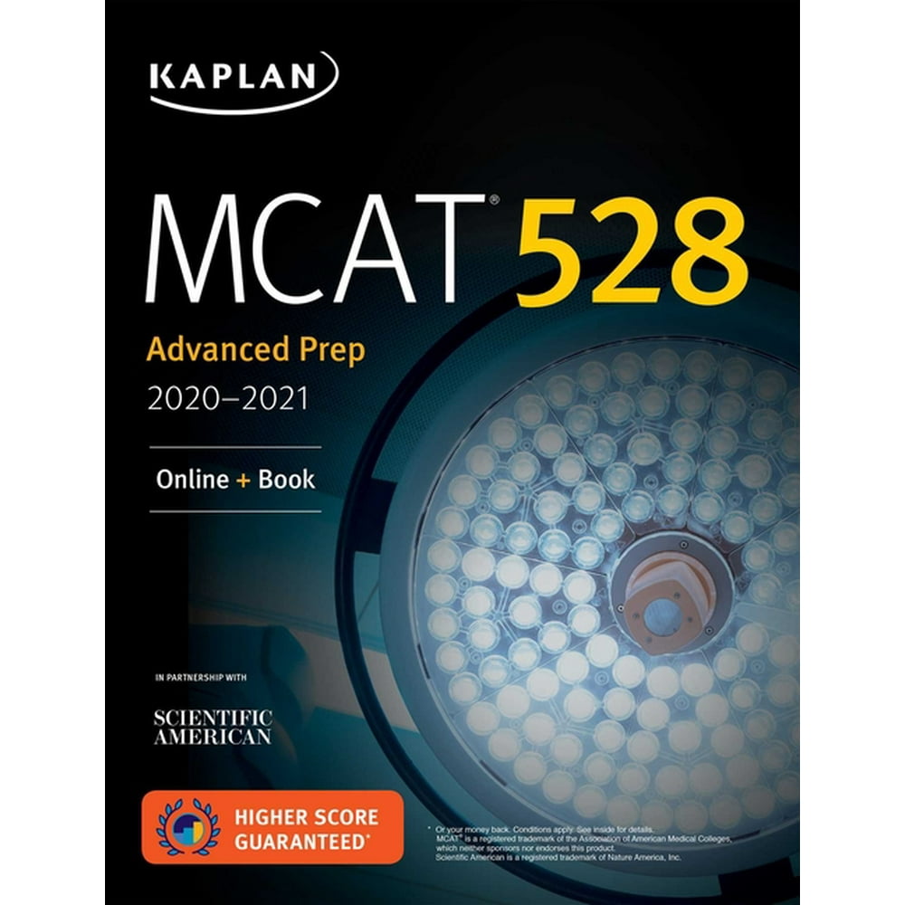 Kaplan Test Prep MCAT 528 Advanced Prep 2021–2022 Online + Book (Proprietary) (Paperback