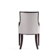 thumbnail image 6 of Manhattan Comfort Grand 18.5" Faux Leather Dining Armchair in Light Gray, 6 of 8