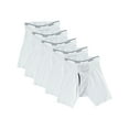 thumbnail image 2 of Fruit Of The Loom Mens Coolzone Boxer Briefs 5 Pack, M, White, 2 of 3