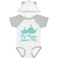 thumbnail image 3 of Inktastic Memaw Loves Me Grandchild Whale Boys or Girls Baby Bodysuit, 3 of 5