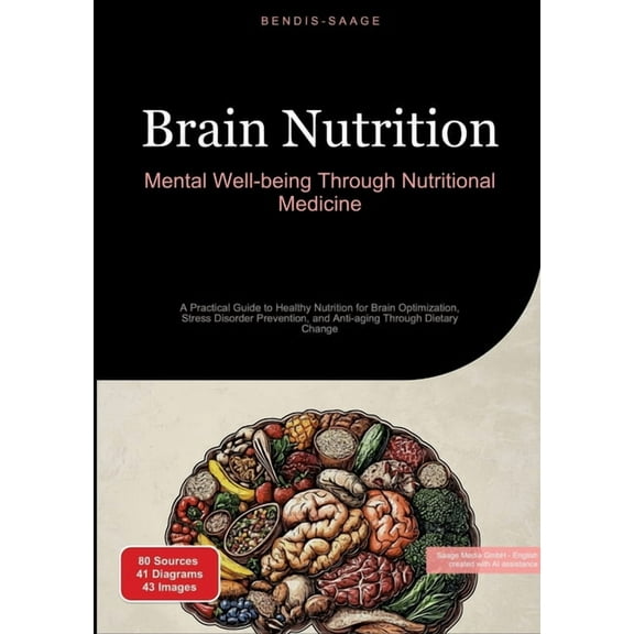 Brain Nutrition: Mental Well-being Through Nutritional Medicine: A Practical Guide to Healthy Nutrition for Brain Optimi, (Paperback)