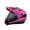 Pink, variant on HHH Helmet for Youth and Kids, Full Face with Visor, Mini Bike, ATVs, Dirtbikes, Motocross Off Road Dirt Bike Helmet Safety Standard DOT Certified ( Blue-USA) ( Medium )