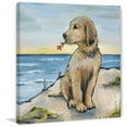 thumbnail image 2 of Parvez Taj Romantic Dog Canvas Wall Art, 2 of 9