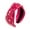 Hot Pink, variant on Women Baseball Knot Headband Stylish Shiny Pearl Sports Team Game Day Accessories Hair Band for Athletic Fashion