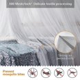 thumbnail image 2 of Mosquito Net Bed Cover, Extra Large Indoor Bed Mosquito Net, Outdoor Travel Net, The Smallest Hole: 300 Mesh, Quick And Easy Installation, Suitable Fo, 2 of 3