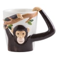thumbnail image 1 of Taza de cerámica Fun Monkey Branch con mango de 350 ml de capacidad, 1 of 2