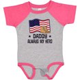 thumbnail image 3 of Inktastic Military Daddy Always My Hero Boys or Girls Baby Bodysuit, 3 of 5
