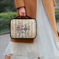 thumbnail image 3 of ZUXONGSY Cross Lily Print Bible Cover for Women Men Hibiscus Sparrow Music Note Pattern Bible Case Large Bible Bag with Zipper Multifunctional Bible Accessories Scripture Bag Christian Gift, 3 of 6