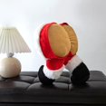 thumbnail image 4 of Decoraciones navideñas de almohada para piernas a tope de felpa de Papá Noel para chimenea de árbol de Navidad, 4 of 5