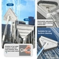 thumbnail image 4 of Triangles Mop with Squeegee , 2 In 1 Shower Squeegee, 59‘’ Window Washing Equipment , Glass Cleaning Tools for Indoor/Outdoor Window Save 50% off, 4 of 9