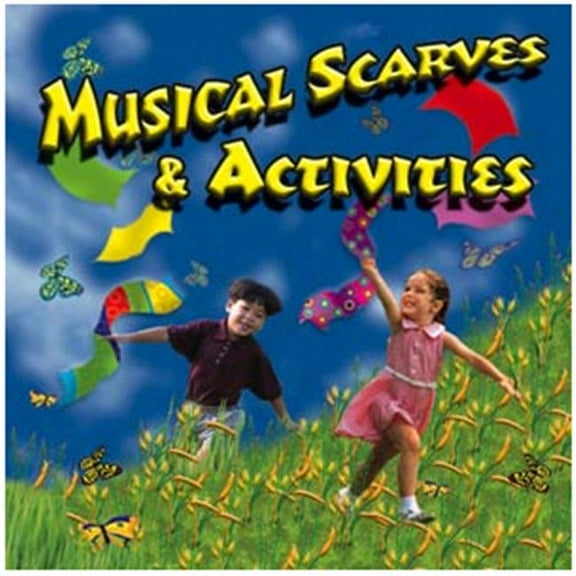 KIMBO EDUCATIONAL KIM9167CD MUSICAL SCARVES & ACTIVITIES CD AGES 3-8