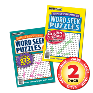 penny dell favorite crossword variety puzzle 8 pack paperback walmart com