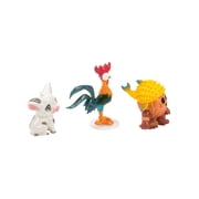 Enesco Disney Showcase Moana Mini Figurine Set, 3 piecest 2in H