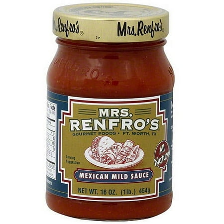 Mrs. Renfro's Mexican Mild Sauce, 16 oz (Pack of 6)