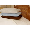 thumbnail image 2 of Microfiber Luxury Coral Fleece Bed Sheet Set 4 pieces (Full, Brown), 2 of 3