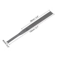 thumbnail image 2 of Unique Bargains Pneumatic Air File Set Coarse Tooth 5mmx125mm Flat File Grinding Tool 5Pcs, 2 of 5