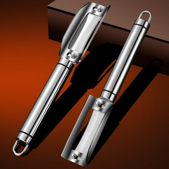 UPOUART Banana Peeling Tool Peeler Stainless Steel Kitchen Tool 1Set