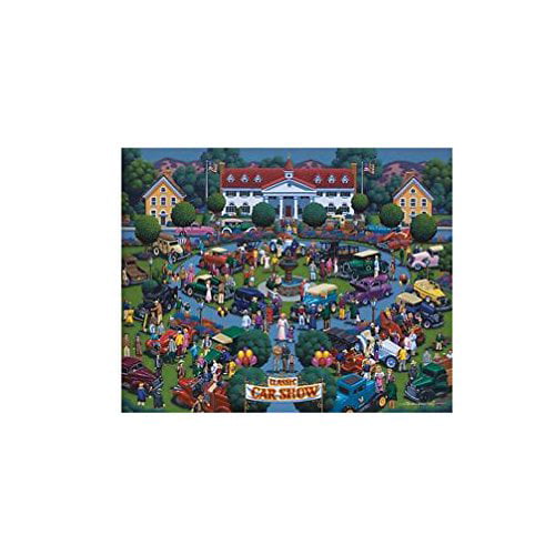 Jigsaw Puzzle 1000 Pieces THE CAR SHOW