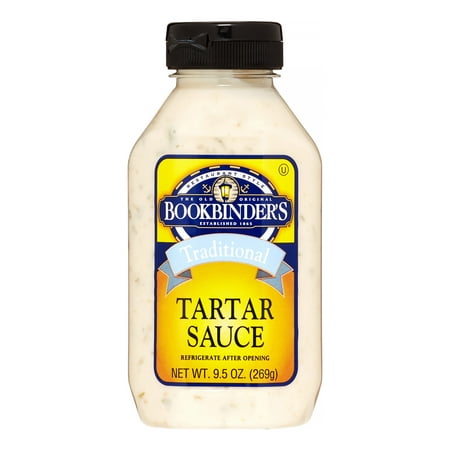 Bookbinders Tartar Sauce, Traditional, 9.5 Oz, 9