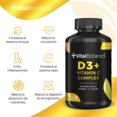 thumbnail image 2 of Multivitaminico D3 y Vitamina C Vital Botanics 200 Capsulas, 2 of 7