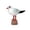 Silver, variant on Seagull Statue Nautical Bird Figurine For Home And Unique Garden Ornament Space Saving Design For Shelves Tables Long Lasting Craftsmanship 1Pc Desktop Ornament 3.3" X 2.9" X 1.2"