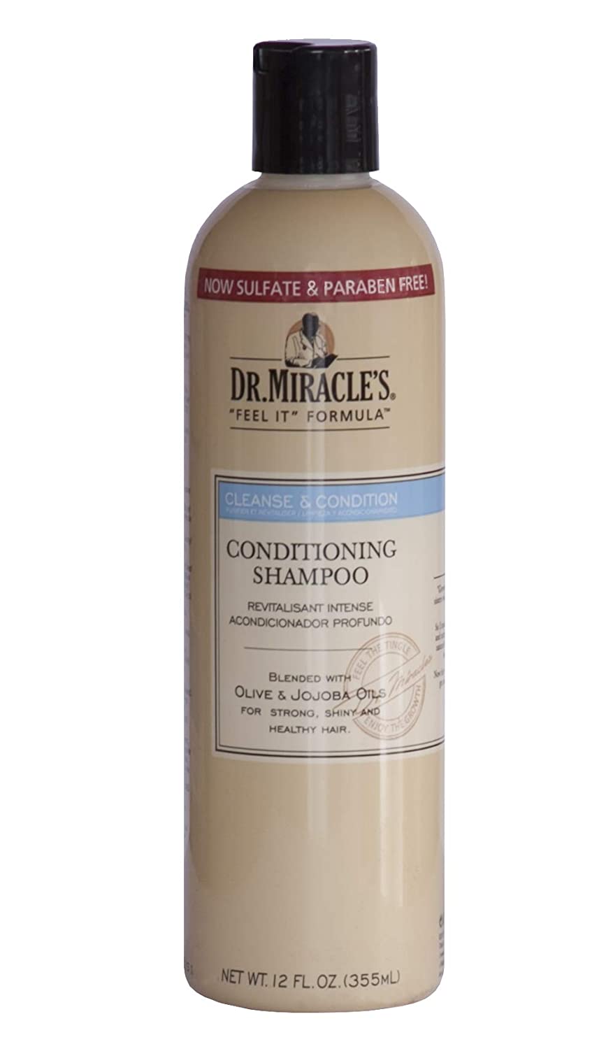 Dr Miracle S Conditioning Shampoo 12 Ounce Set Of 2 Name Walmart Com