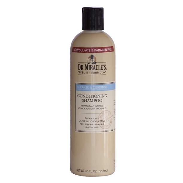 Dr Miracle S Conditioning Shampoo 12 Ounce Set Of 2 Name Walmart Com