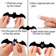 thumbnail image 6 of Floleo Halloween Non Slip Bathtub Stickers Anti Slip Shower Stickers Black Bat Horror Bath Treads Adhesive Appliques Traction To Tubs For Halloween Bath Tub Showers Pools, 6 of 6