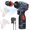 Multicolour, variant on 16.8V 2in1 Lithium Drill Electric Screwdriver Multi-function Power Tool 45Nm Torque Brushless Motor Practical Screw Driver for Home Appliances Furniture Installation Automotive Electronics R
