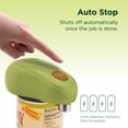 thumbnail image 4 of Kitchen Mama One Touch Electric Can Opener: Auto-Stop, Ergonomic, Battery Operated (Avocado), 4 of 8