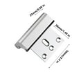 thumbnail image 6 of Heavy-Duty Door Reinforcement Lock | 800 lbs Force Resistance | Indoor Security Lock for Bathroom & Bedroom | Easy Installation with 3-Inch Screws | Child-Safe & Tamper-Proof Design, 6 of 6