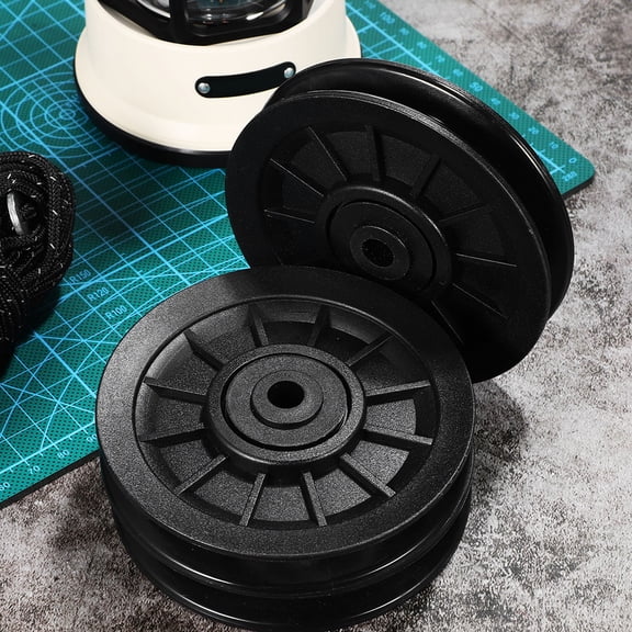 HEMOTON 6-Piece Calisthenics Training Set with Plastic Pulley for Home Fitness and Strength Workouts