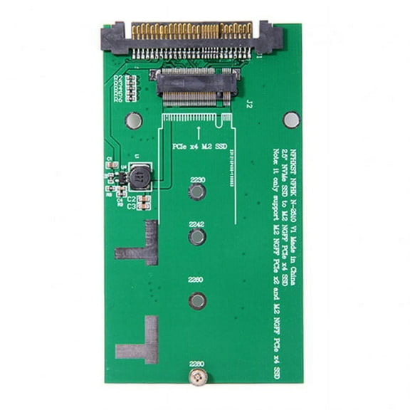 JSER SFF-8639 NVME U.2 to NGFF M.2 M-key PCIe SSD Adapter for Mainboard Replace Intel SSD 750 p3600 p3700