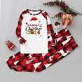 thumbnail image 2 of Penkiiy Family Christmas Pajamas Matching Sets Lounge Home Pjs Long Sleeve Shirts and Plaid Pants Xmas Holiday Pajama Outfits 4 Years Red, 2 of 10