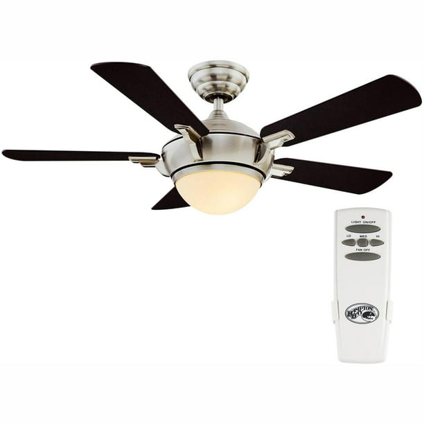 Hampton Bay Midili 44 In Led Indoor, How To Change Light Bulb In Hampton Bay Ceiling Fan