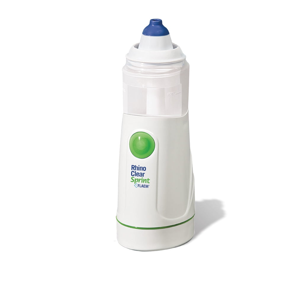 RhinoClear Sprint Atomizer for Nasal Rinsing Portable Device for Cleaning the Nasal Passages