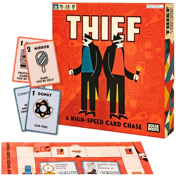 Juego de cartas Spin Master Games SolidRoots Thief 2-8 jugadores