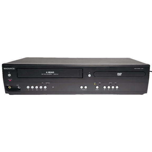 Restored Magnavox MDV260V/F7 DVD/VCR Player Comes with Remote, Manual, and Cables. (Refurbished)