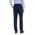 thumbnail image 3 of Haggar Mens Premium Comfort Straight Fit Flat Front Dress Pant 30W x 30L Blue, 3 of 4