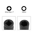 thumbnail image 3 of Socket de impacto de 1 pulgada, 6 puntos, Cr-Mo métrico 33mm, 3 of 3